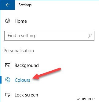 Windows 10의 작업 표시줄에서만 강조 색상을 적용하는 방법