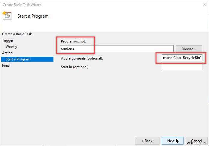 휴지통을 자동으로 비우도록 Windows를 쉽게 예약하는 방법