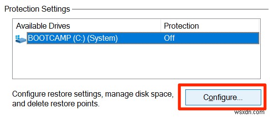 Windows 10에서 두 번 클릭하여 복원 지점을 만드는 방법