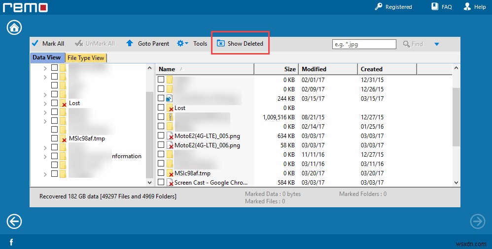 Remo 데이터 복구로 파일, 폴더, 파티션 등을 복구