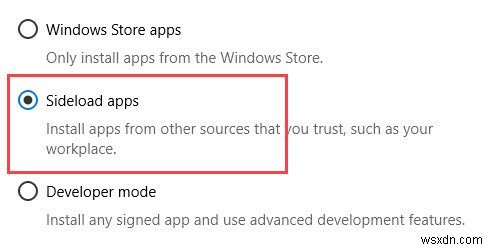 Windows 10에서 .appx 파일을 설치하는 방법