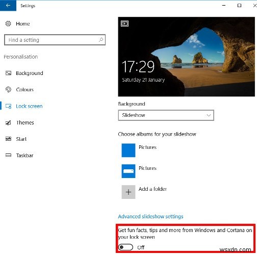Windows 10에서 푸시하는 광고를 차단하는 방법