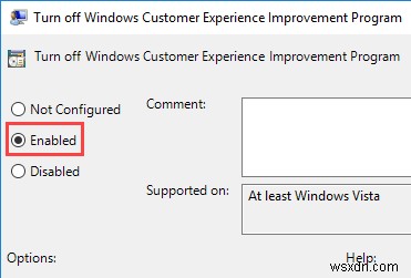 Windows 10에서 고객 환경 개선 프로그램을 선택 해제하는 방법