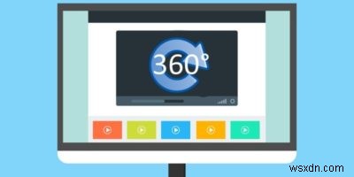 Windows 10에서 360도 동영상을 보는 방법