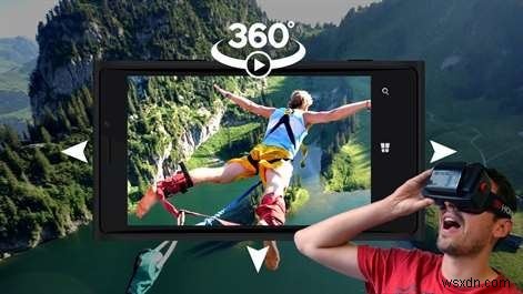 Windows 10에서 360도 동영상을 보는 방법