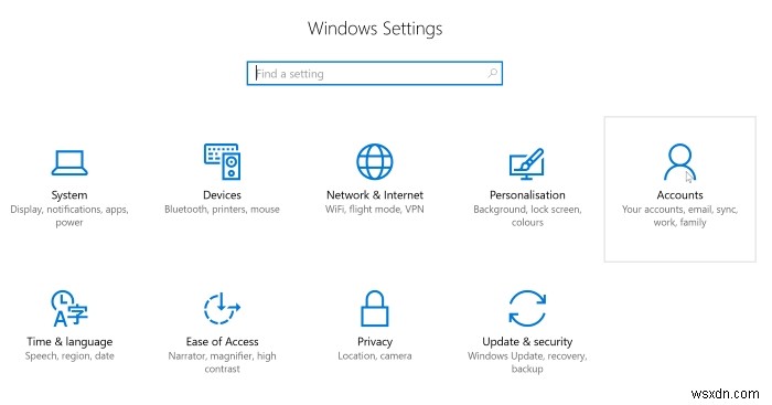 장치에서 Windows 10이 동기화하는 데이터 제어