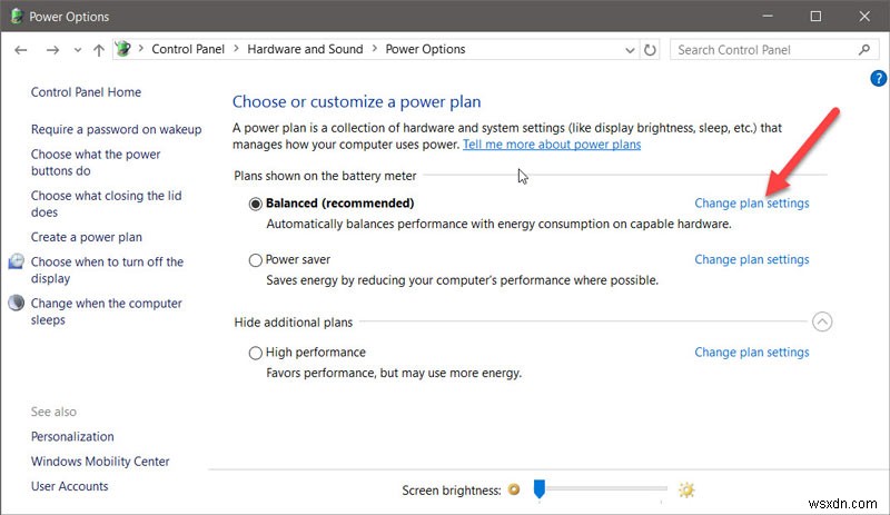 Windows 10에서 디스플레이를 끄도록 전원 버튼을 설정하는 방법