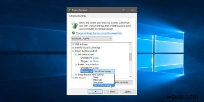 Windows 10에서 디스플레이를 끄도록 전원 버튼을 설정하는 방법