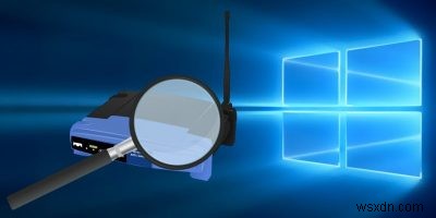Windows 10에서 라우터의 IP 주소를 찾는 방법