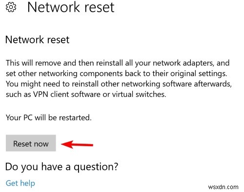 Windows 10에서 네트워크 설정을 완전히 재설정하는 방법