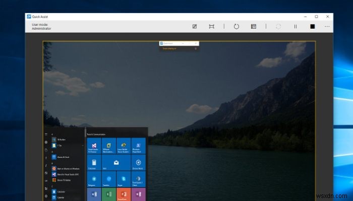 빠른 지원으로 Windows 10 PC 원격 문제 해결