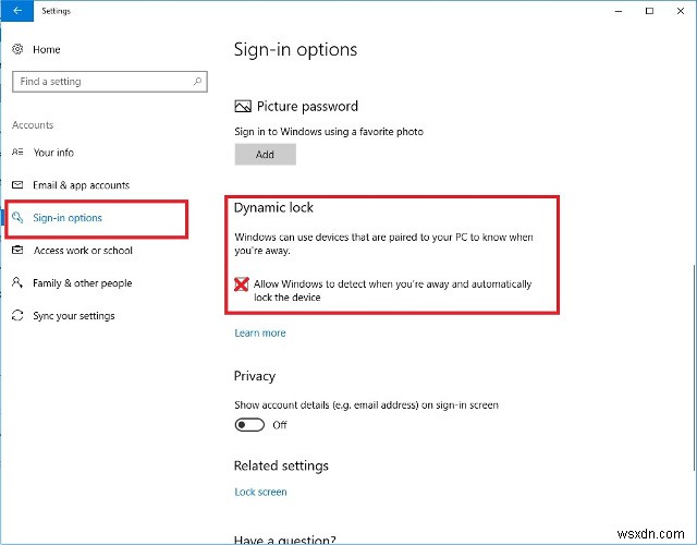 동적 잠금을 사용하여 Windows 10에 보안 계층을 추가하는 방법