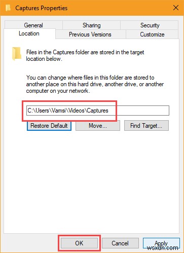 Windows 10에서 기본 게임 DVR 폴더를 변경하는 방법