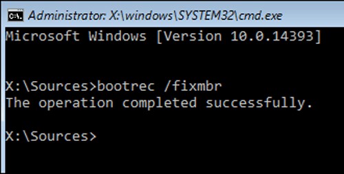 Windows 10에서 MBR(마스터 부트 레코드)을 수정하는 방법