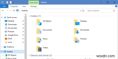 Windows 10 파일 탐색기에서 3D 개체 폴더를 제거하는 방법