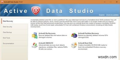 Active@ Data Studio – 필수 PC 도구를 한 곳에서