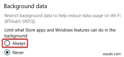 Windows 10 4월 업데이트에서 데이터 사용량을 더 잘 추적하고 제한하는 방법