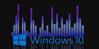 Windows 10 사운드 설정 관리 방법
