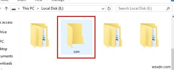 Windows 10에서 삭제할 수 없는 폴더를 만드는 방법