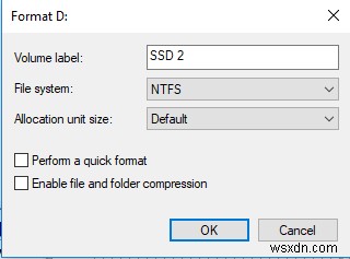 Windows 10에서 하드 드라이브를 포맷하는 방법