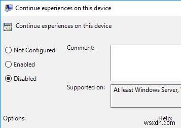 Windows 10에서 공유 경험 기능을 비활성화하는 방법