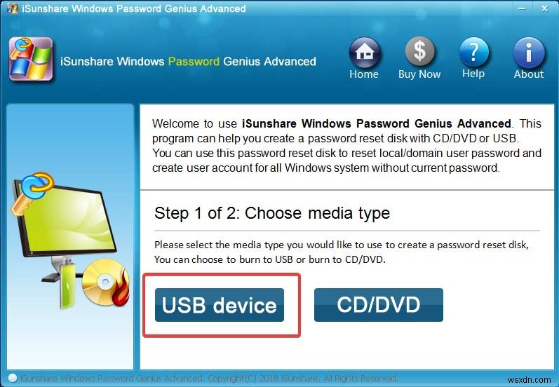 iSunshare Windows Password Genius로 Windows 암호를 재설정하는 방법