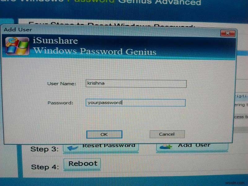 iSunshare Windows Password Genius로 Windows 암호를 재설정하는 방법