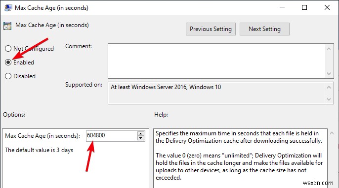 Windows 10에서 배달 최적화 캐시를 최적화하는 방법