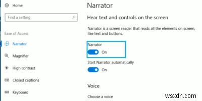 Windows 내레이터를 사용하여 텍스트를 음성으로 변환하는 방법