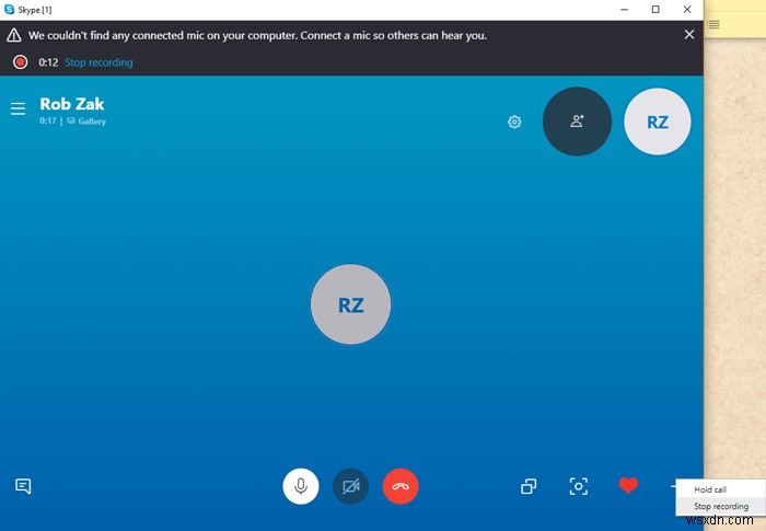 Windows 10에서 Skype 통화를 녹음하는 방법
