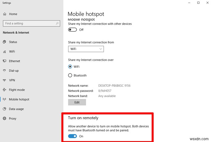 Windows 10을 Wi-Fi 모바일 핫스팟으로 바꾸는 방법