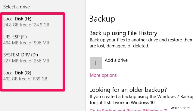 Windows 파일 기록을 사용하여 데이터를 백업하는 방법