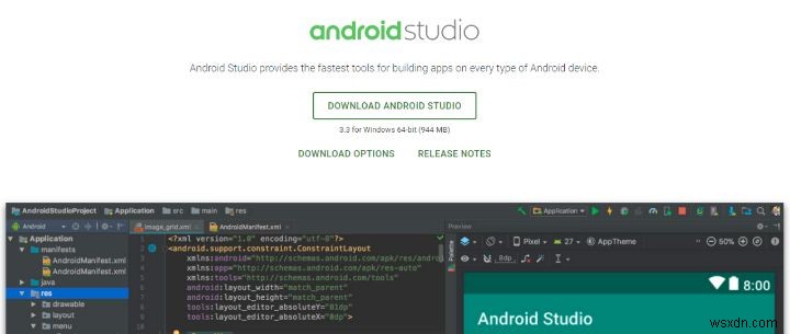 개발용 Android 9를 컴퓨터에서 설정하고 실행하는 방법