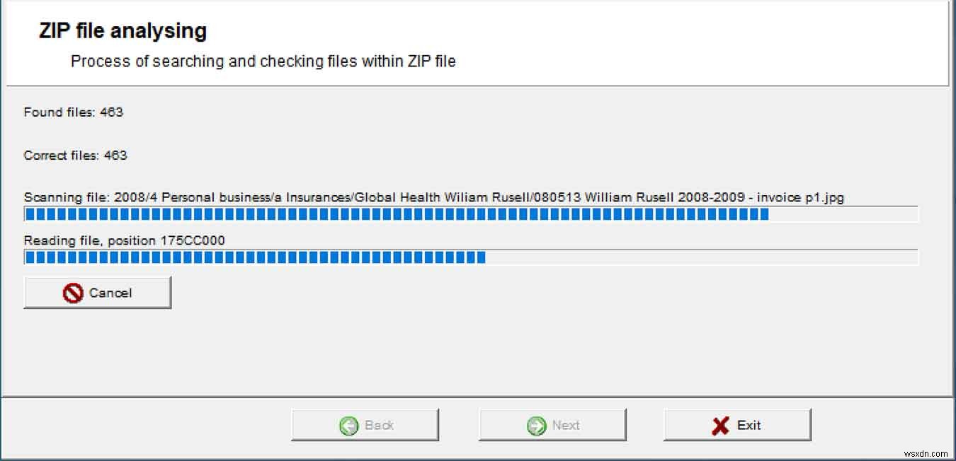 손상된 ZIP 파일? ZIP용 Recovery Toolbox