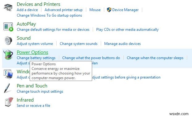 Windows 시작 메뉴에 최대 절전 모드 옵션을 추가하는 방법