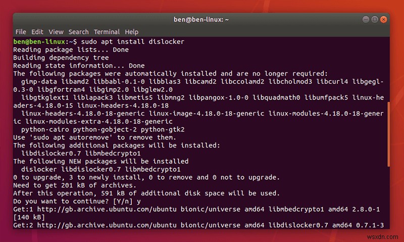 Linux에서 Bitlocker로 암호화된 Windows 파티션에 액세스하는 방법