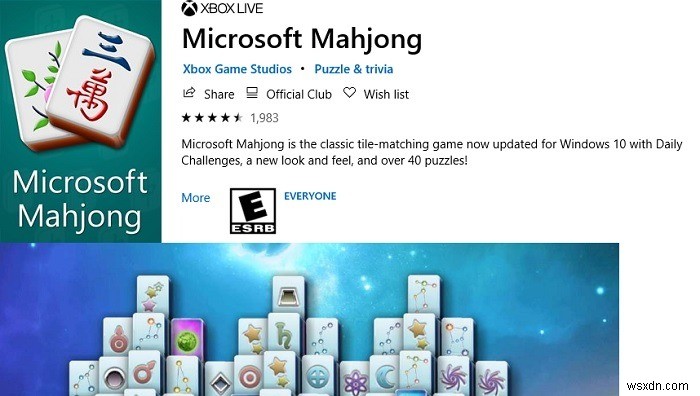 Windows 10 PC에서 즐길 수 있는 흥미진진한 Microsoft Store 게임 10가지