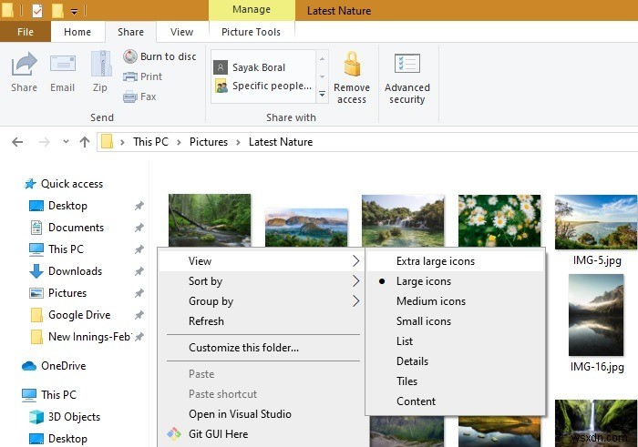 Windows 10에서 바탕 화면 아이콘, 글꼴 및 기타 표시 항목의 크기를 조정하는 방법