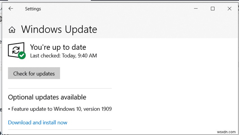 Windows 10의  예기치 않은 스토어 예외 오류  수정 방법