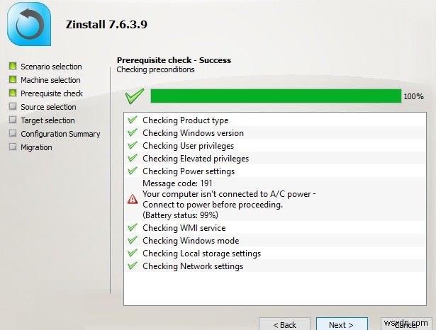 Zinstall Migration Kit Pro:고급 자동 PC 전송 솔루션