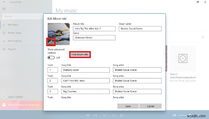 Windows 10에서 MP3에 앨범 아트를 추가하는 방법