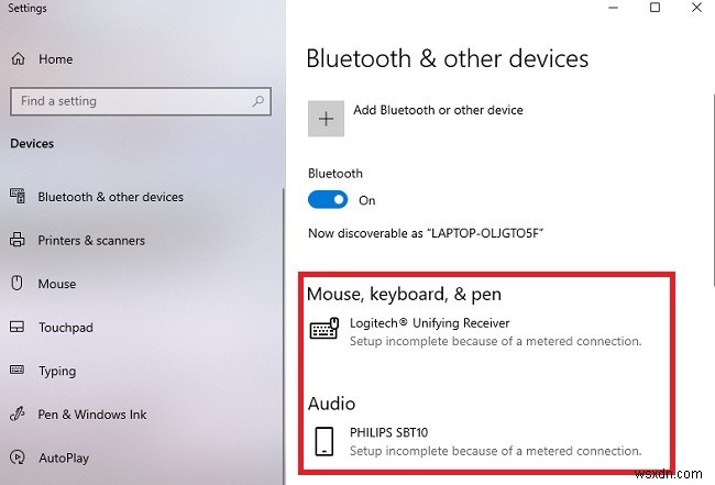 Windows 10 Bluetooth 측정 연결 오류 해결