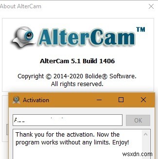 AlterCam으로 화상 채팅에 멋진 시각 효과 추가