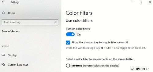 색맹인 경우 Windows를 더 쉽게 사용하는 방법
