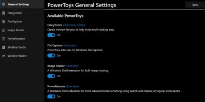 PowerToys로 Windows 10에 기능 추가