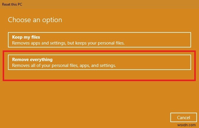 Windows 10을 기본 설정으로 초기화하는 방법