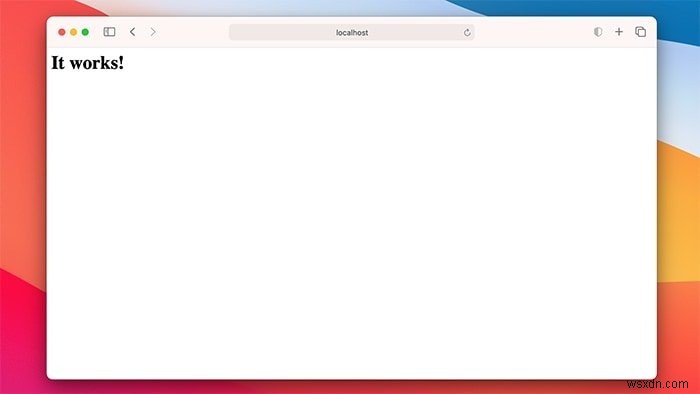 로컬 웹 서버 설정 방법(Windows, Mac, Linux)