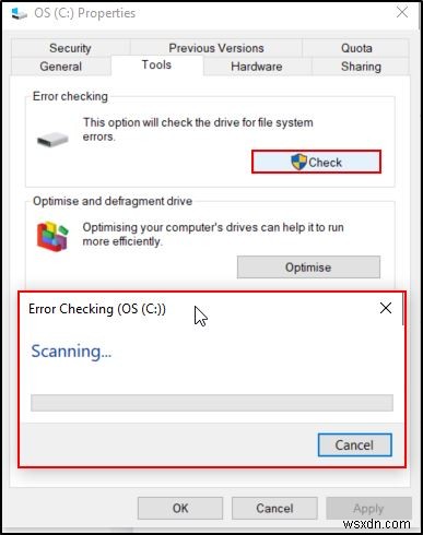Windows 10에서 커널 보안 검사 실패를 수정하는 방법