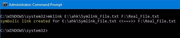 Windows 10에서 심볼릭 링크(Symlink)를 만드는 방법