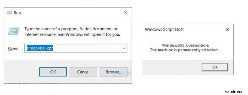 Windows 10이 정품 인증되었는지 확인하는 방법